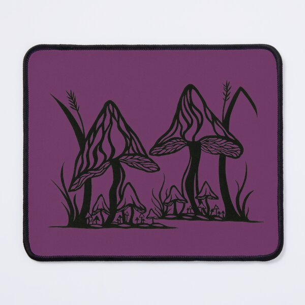 Item preview, Mushroom Garden | Fungus Design designed and sold by Monochromatics by Corie Mae Dark.