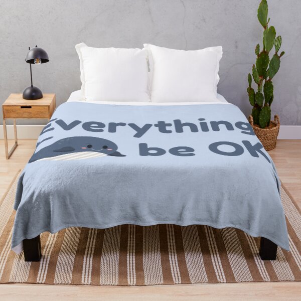 Item preview, Everything whale be ok designed and sold by punnylauren.