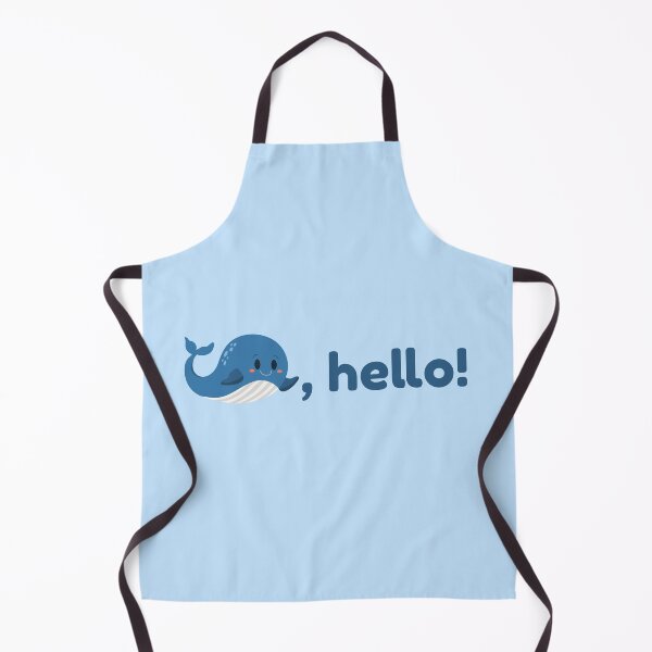 Item preview, Whale Hello cute animal pun designed and sold by punnylauren.