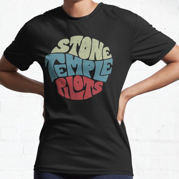 Stone Temple Pilots Circle Vintage Active T-Shirt