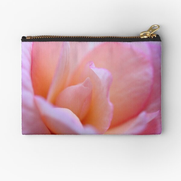 Pretty Pink Petals Zipper Pouch