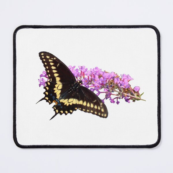 Item preview, Mariposa Monarca (Negro / Amarillo) con lila designed and sold by DewDropDesigns.