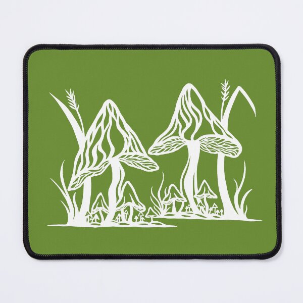 Item preview, Mushroom Garden | Fungus Design designed and sold by Monochromatics by Corie Mae Dark.