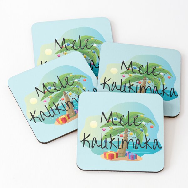Item preview, Mele Kalikimaka, Hawaiian Merry Christmas designed and sold by sandycoconuts.