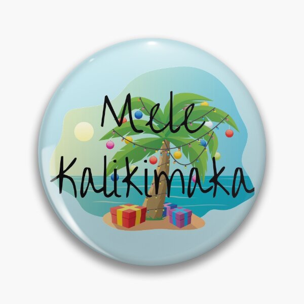Item preview, Mele Kalikimaka, Hawaiian Merry Christmas designed and sold by sandycoconuts.