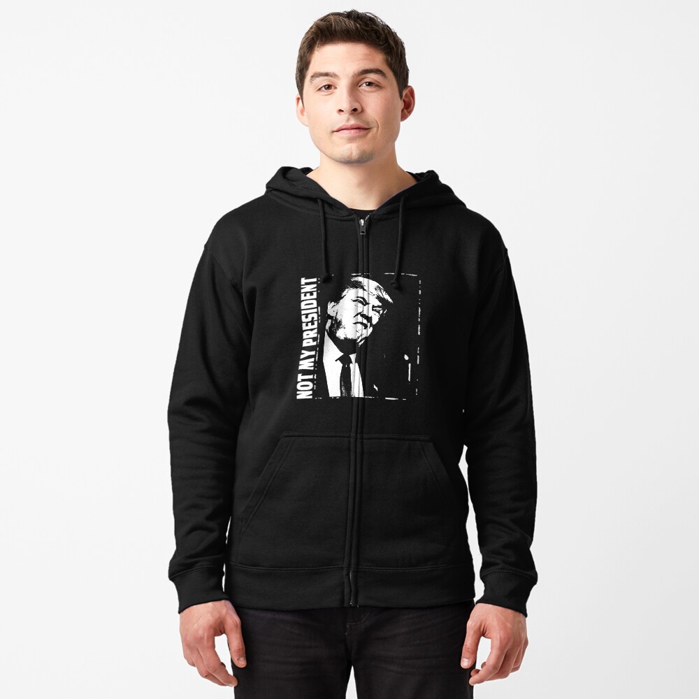 Vista previa del artículo con la obra «Sudadera con capucha y cremallera», diseñado y vendido por Treason666.