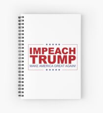 Impeach Trump Spiral Notebook