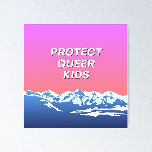 Item preview, Protect Queer Kids - LGBT Landscape  designed and sold by Picket Club.