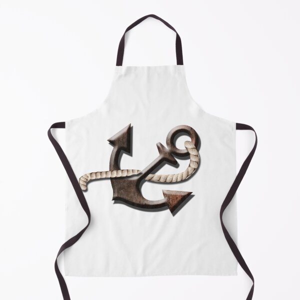 Item preview, Rusted anchor with rope designed and sold by TharuViduArts.