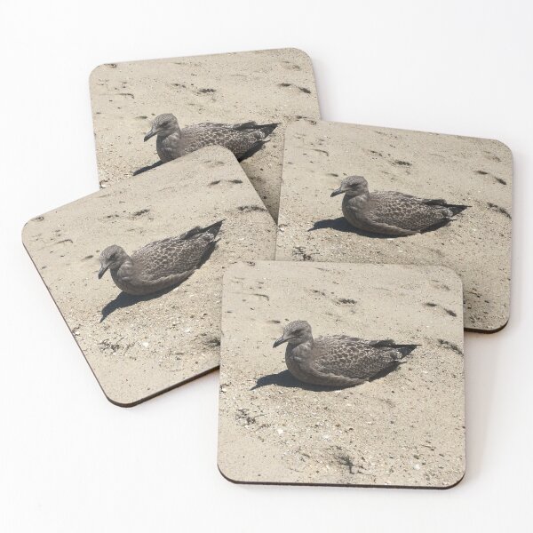 Item preview, Judging Bird on the Beach designed and sold by Hazel Hall.