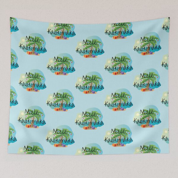 Item preview, Mele Kalikimaka, Hawaiian Merry Christmas designed and sold by sandycoconuts.