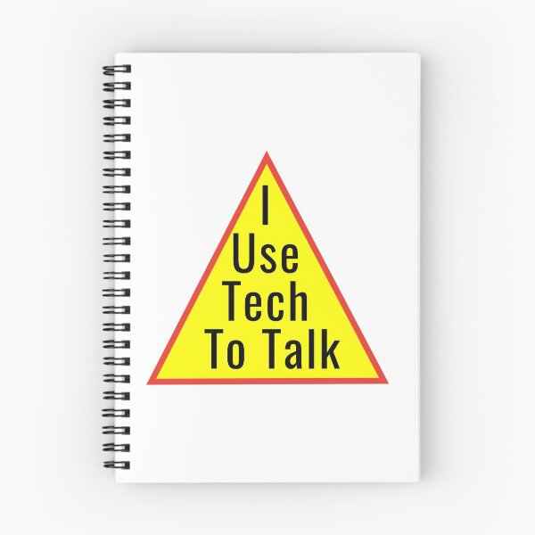 Item preview, I Use Tech To Talk designed and sold by AAC-users-shop.