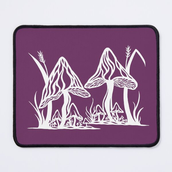 Item preview, Mushroom Garden | Fungus Design designed and sold by Monochromatics by Corie Mae Dark.