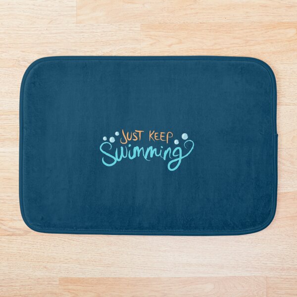 Just Keep Swimming Bath Mat