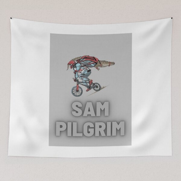 Item preview, Sam Pilgrim    mountain bike  jump mount  bike  ride   designed and sold by BreannBracewell.