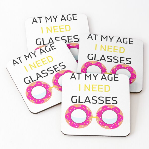 Item preview,  AT  MY AGE I NEED GLASSES designed and sold by Luckydoe1.