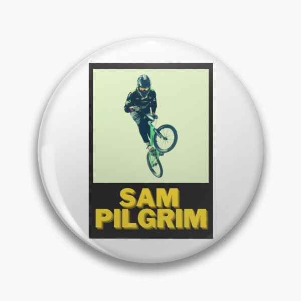 Item preview, Sam Pilgrim    mountain bike  jump mount  bike  ride  crazy   designed and sold by BreannBracewell.
