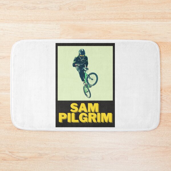 Item preview, Sam Pilgrim    mountain bike  jump mount  bike  ride  crazy   designed and sold by BreannBracewell.