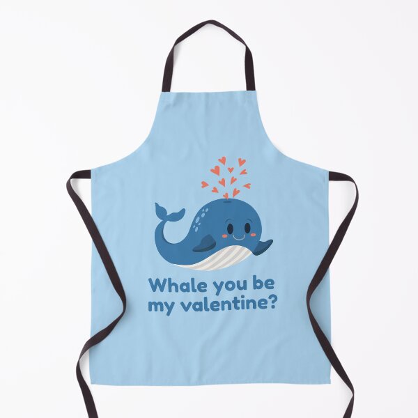 Item preview, Whale Valentine pun designed and sold by punnylauren.