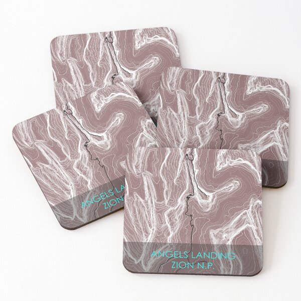 Item preview, Angels Landing Topo designed and sold by hermitenvy.