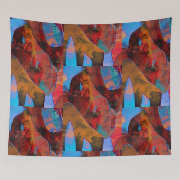 Item preview, RedRockSunsetAbstract designed and sold by FreshDonuts.