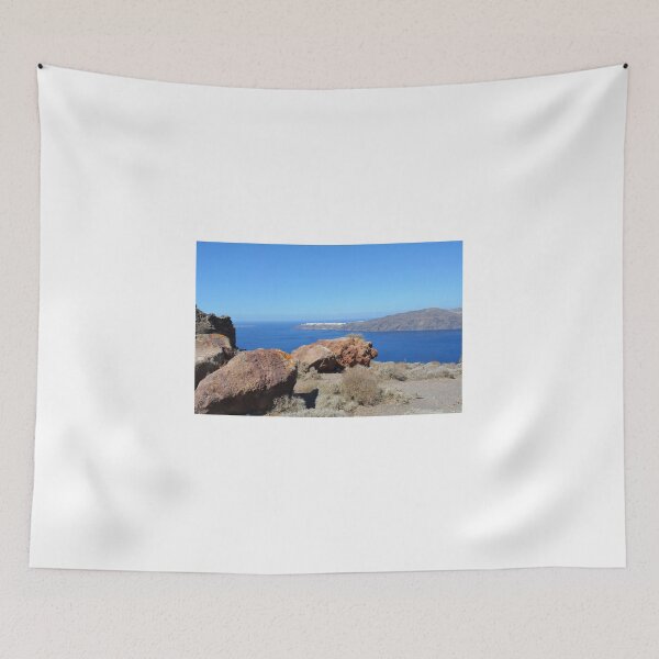 Item preview, The Aegean Sea and natural volcanic landscape of Santorini, Greece designed and sold by oanaunciuleanu.