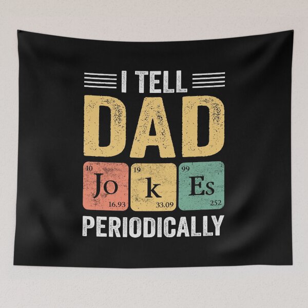 Item preview, I tell dad jokes periodically designed and sold by pnkpopcorn.