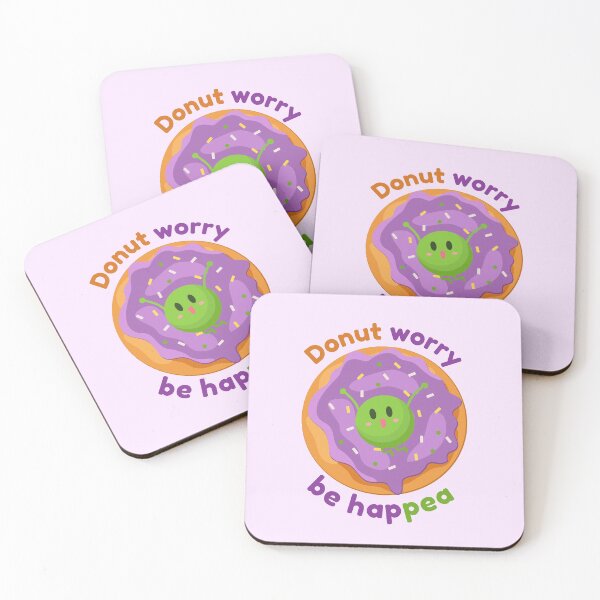 Item preview, Donut Worry Be Happea designed and sold by punnylauren.