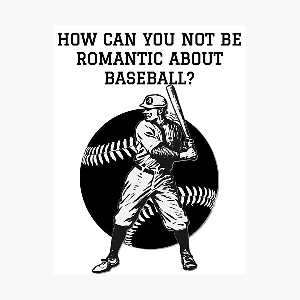 Romantic About Baseball Photographic Print