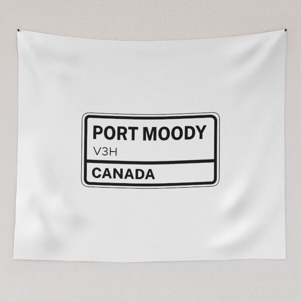 Item preview, Port Moody V3H Zip Code  designed and sold by Rajadrone.