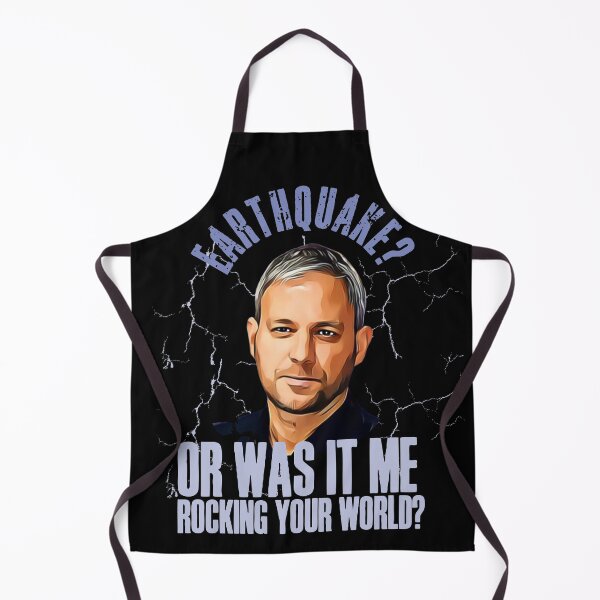 Item preview, Funny Brett Sutton design! Earthquake? Or was it me rocking your world? designed and sold by HROC.