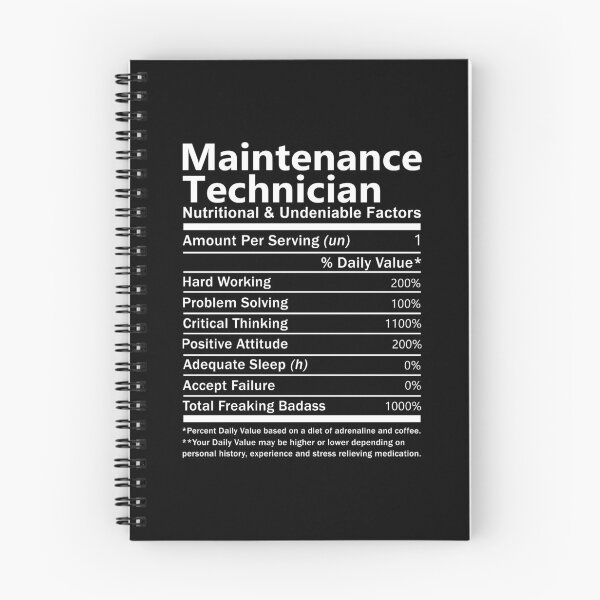 Item preview, Maintenance Technician T Shirt - Nutritional And Undeniable Factors Gift Item Tee designed and sold by rolandchel.