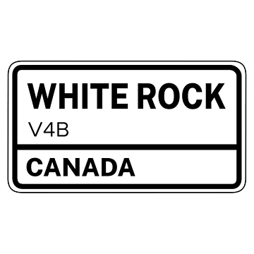 Artwork thumbnail, White Rock V4B Zip Code by Rajadrone