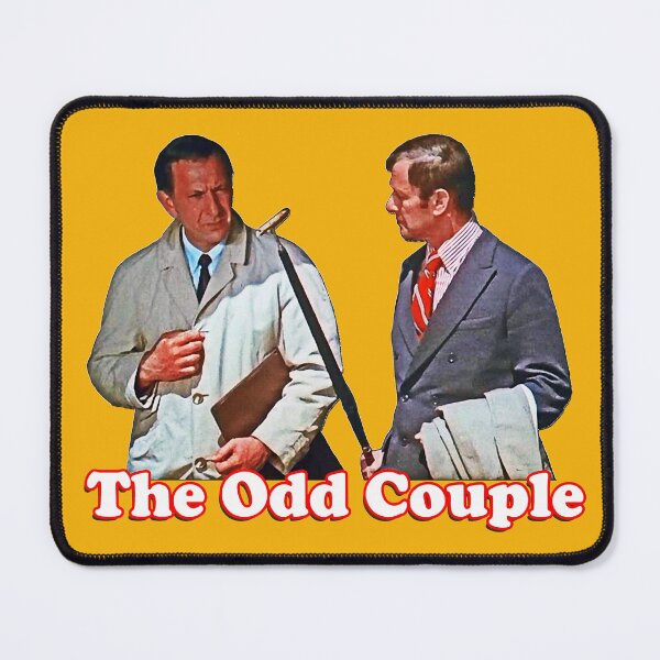 Item preview, Retro Throwback The Odd Couple Felix and Oscar Tribute designed and sold by 90snerd.