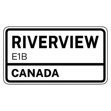 Artwork thumbnail, Riverview E1B Zip Code by Rajadrone