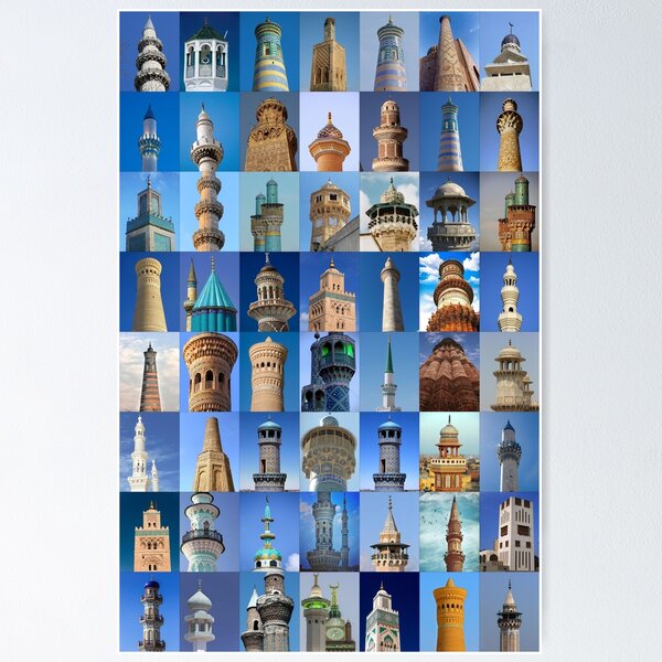 Item preview, Minarets designed and sold by Montage-Madness.