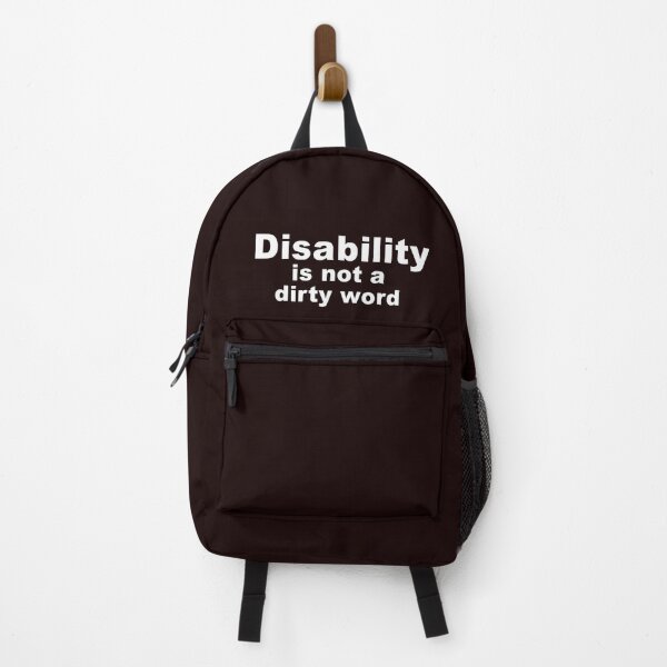 Item preview, Disability is not a dirty word designed and sold by Arachne Art.