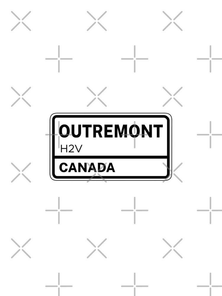 Thumbnail 4 of 4, iPhone Case, Outremont H2V Zip Code designed and sold by Rajadrone.