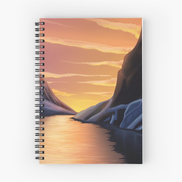 Artikelvorschau, Eisiger Berg-Sonnenuntergang entworfen und verkauft von StygianInk.