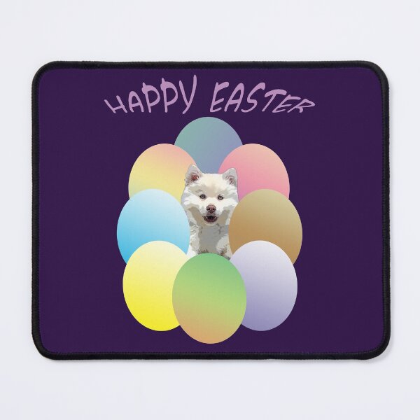 Item preview, Little white dog for Easter designed and sold by Astralia.