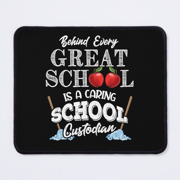 Item preview, Behind Every Great School Is A Caring School Custodian designed and sold by Dressed For  Duty.