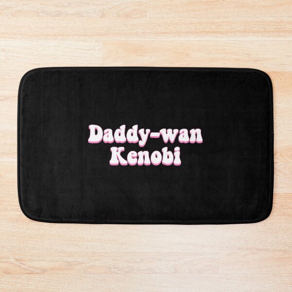 Item preview, Daddy-Wan Kenobi Sticker designed and sold by deestell.