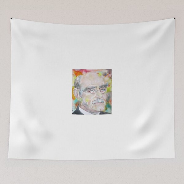 Item preview, RUDYARD KIPLING - watercolor portrait .1 designed and sold by lautir.
