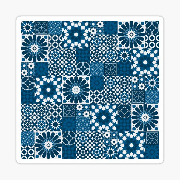 Moroccan tiles 3 Sticker