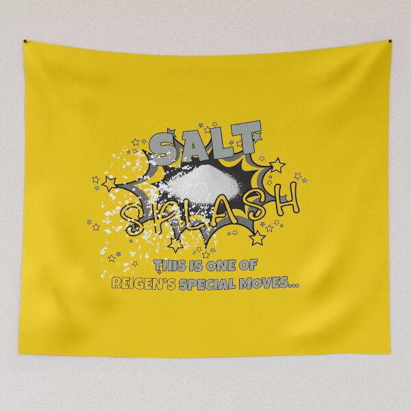 Item preview, Salt Splash (Design #1 - on Yellow) designed and sold by epinkb.