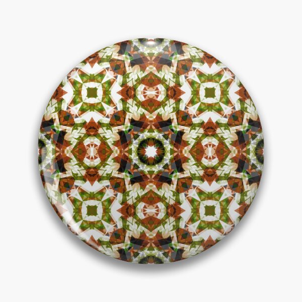 Item preview, Brown Beige Green Black Autumn Fall Halloween Star Pattern - Retro Seventies Countryside Cottage Inspired Art designed and sold by PatternPerfect.