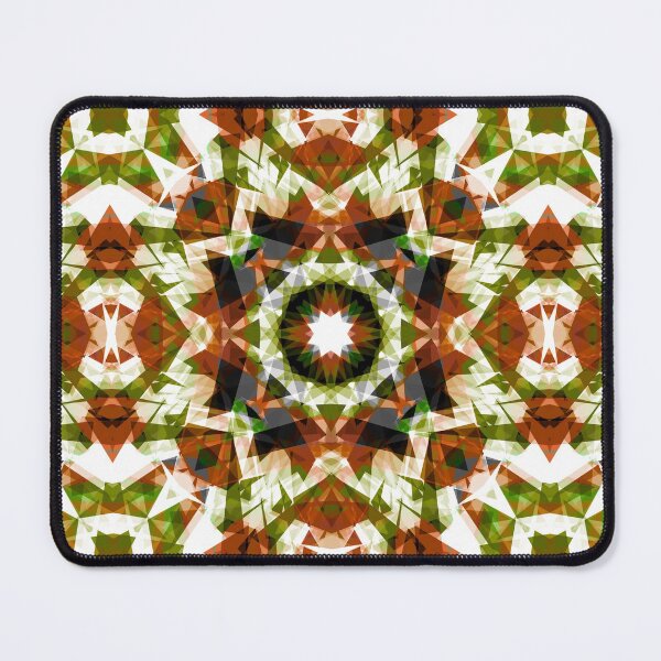 Item preview, Brown Beige Green Black Autumn Fall Halloween Star Pattern - Retro Seventies Countryside Cottage Inspired Art designed and sold by PatternPerfect.