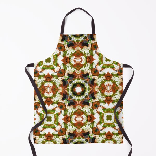Item preview, Brown Beige Green Black Autumn Fall Halloween Star Pattern - Retro Seventies Countryside Cottage Inspired Art designed and sold by PatternPerfect.