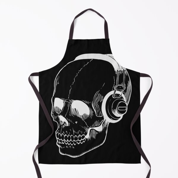 Item preview, Jammin' Skull With Headphones designed and sold by omahatrading.