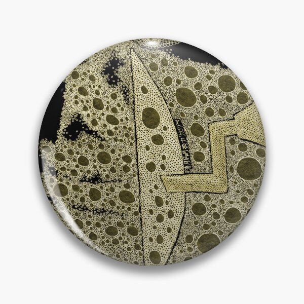 Item preview, Carrickalinga Map 1 Midnight Gold designed and sold by TripodDogShop.